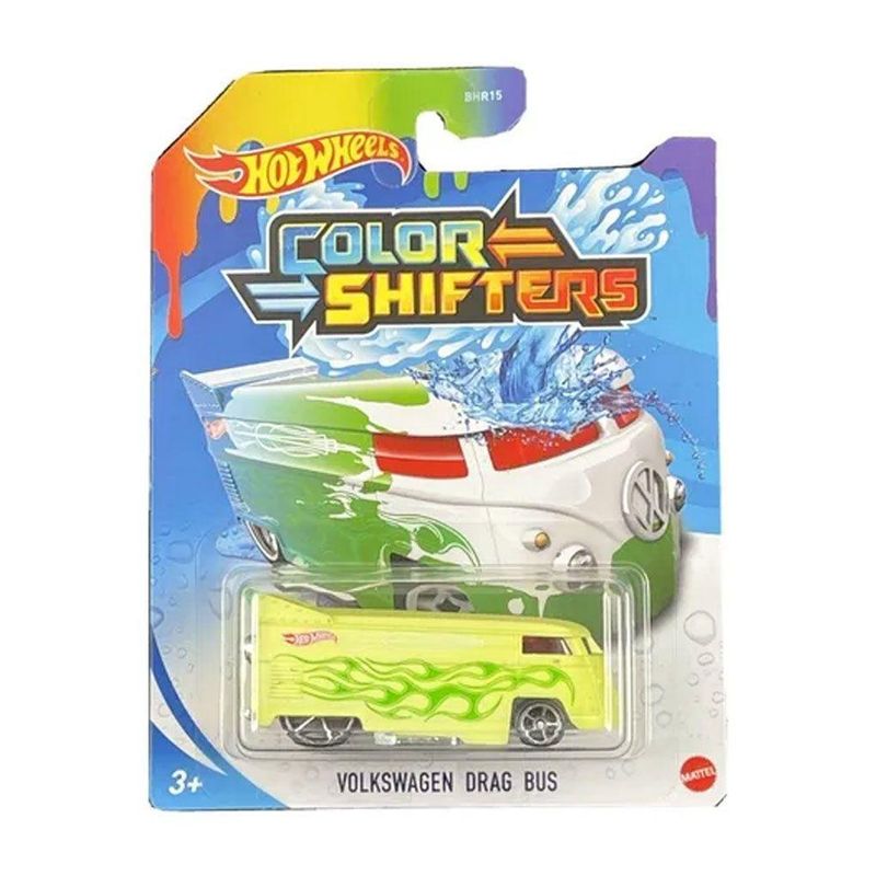 Hot-Wheels-Color-Shifters-Volkswagen-Drag-Bus---Mattel