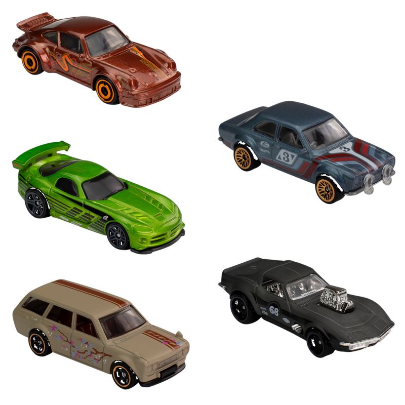 Hot-Wheels-Pack-5-Carros-Nightburnerz---Mattel