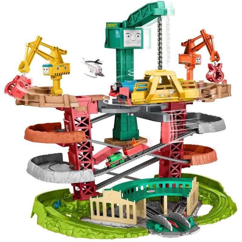 Fisher-Price-Thomas-e-Friends-Ferrovia-com-Trenzinho---Mattel