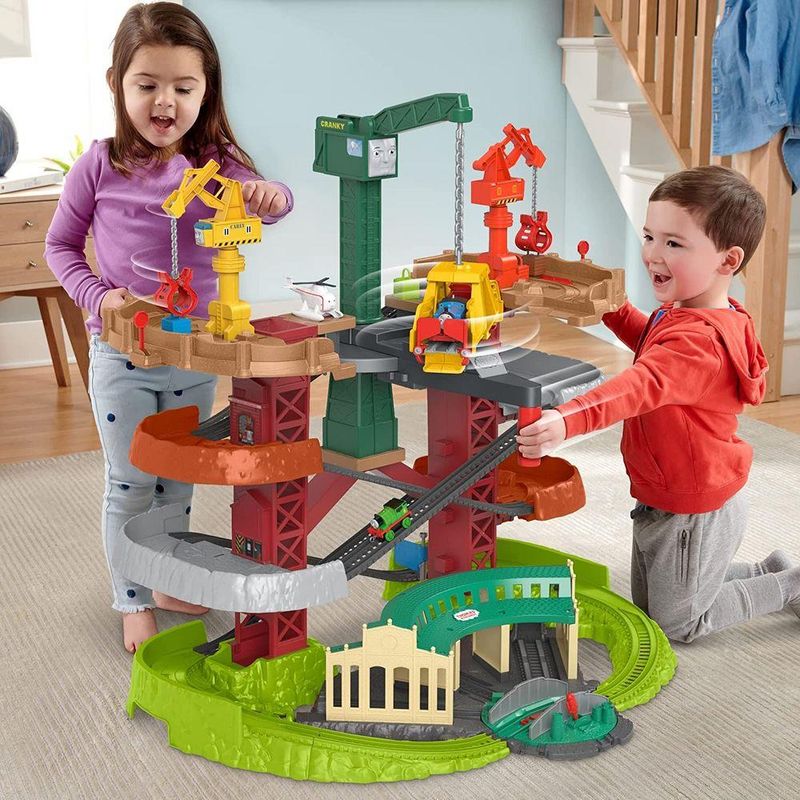 Fisher-Price-Thomas-e-Friends-Ferrovia-com-Trenzinho---Mattel