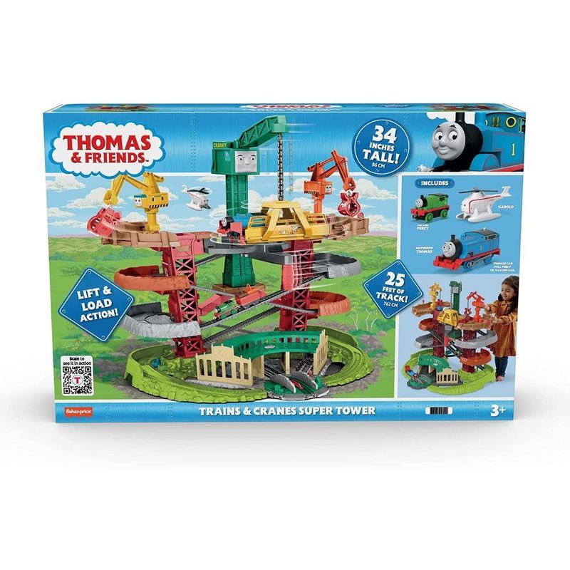 Fisher-Price-Thomas-e-Friends-Ferrovia-com-Trenzinho---Mattel