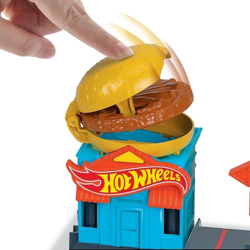 Conjunto-Pista-Hot-Wheels-Loja-de-Hamburguer---Mattel