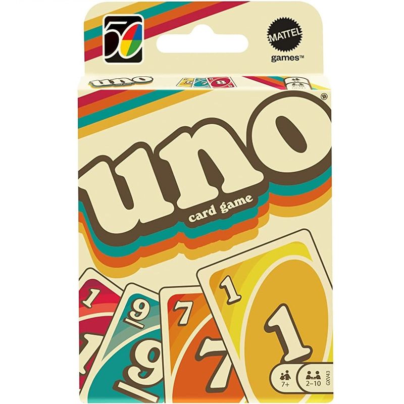 Jogo-Uno-Iconico-1970-s---Mattel