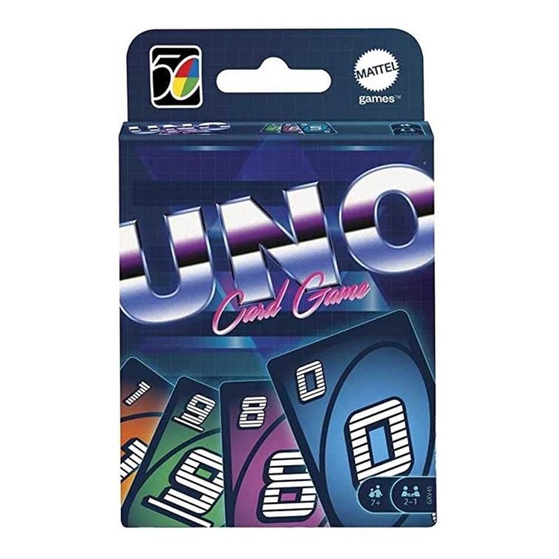 Jogo-Uno-Iconico-1980-s---Mattel