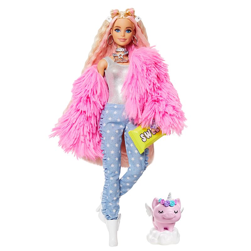 Barbie Roupas Fashion Casaco de Inverno Rosa - Mattel