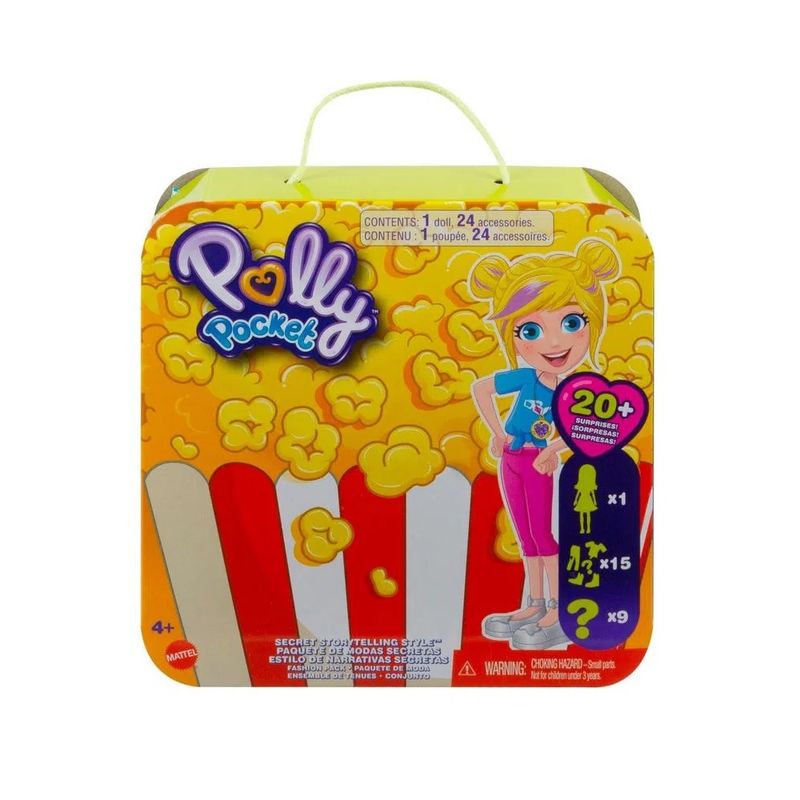 Polly-Pocket-Pacote-de-Modas-Surpresas-Pipoca---Mattel