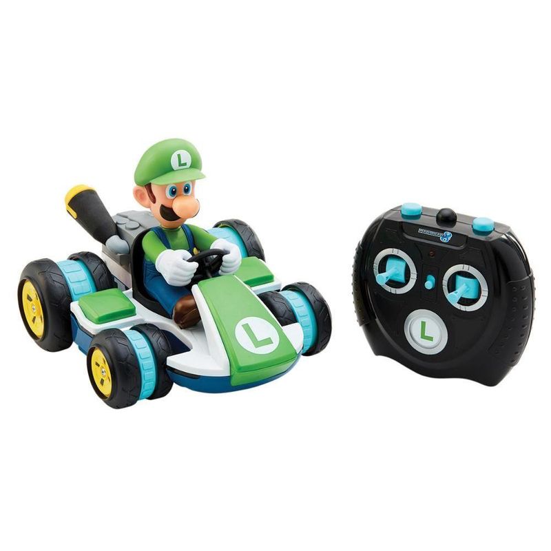 Super-Mario-Carrinho-RC-Luigi-Racer-7-Funoes---Candide