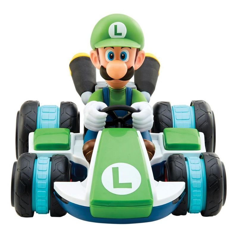 Super-Mario-Carrinho-RC-Luigi-Racer-7-Funoes---Candide
