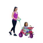 Triciclo-Velobaby-G2-Passeio-e-Pedal-Rosa---Bandeirante