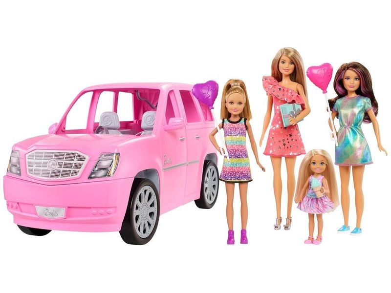 Barbie-Limousine-com-as-Irmas---Mattel
