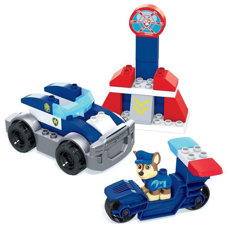 Mega-Bloks-Patrulha-Canina-Carro-de-Policia-do-Chase---Mattel
