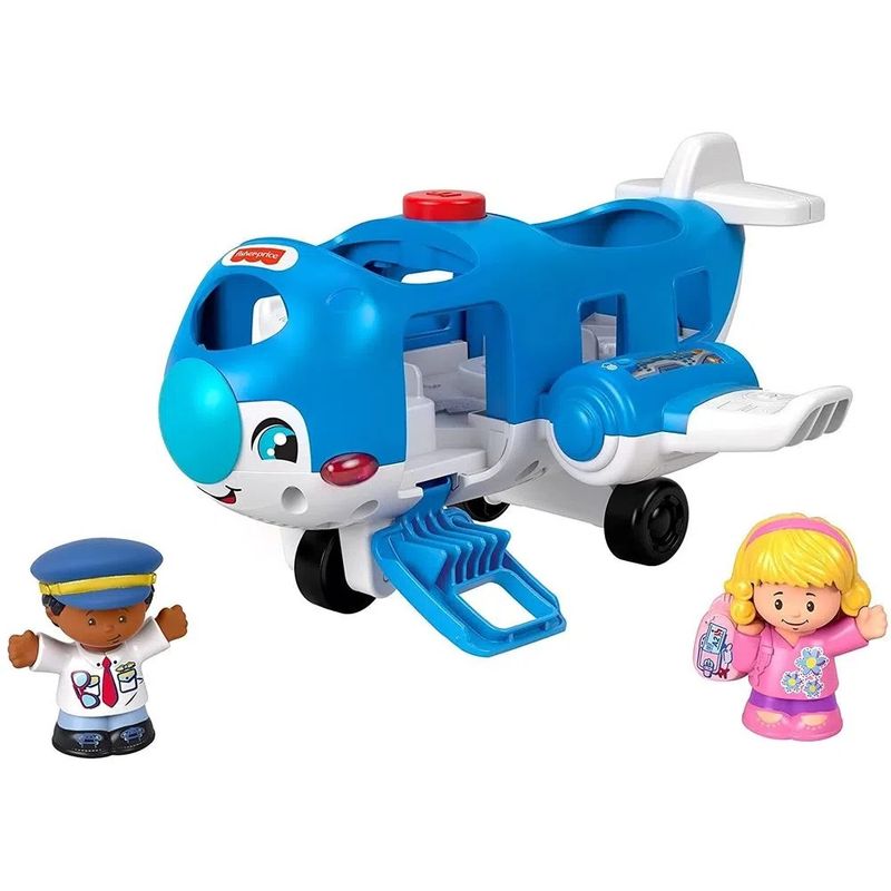Little-People-Aviao-Grandes-Surpresas---Mattel