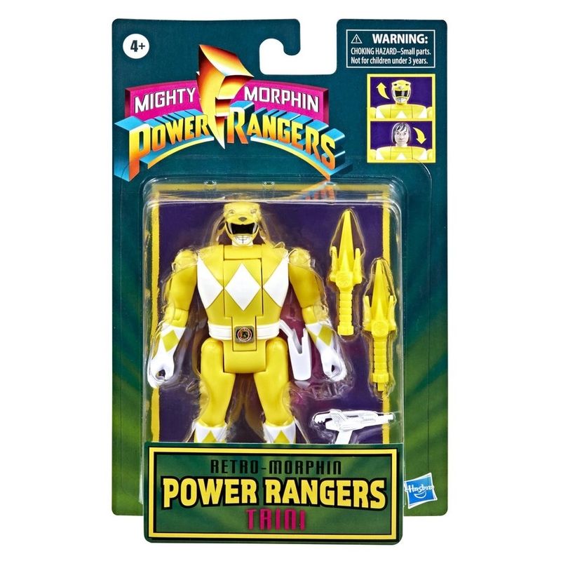 Boneco-Power-Rangers-Retro-Morphin-Amarelo---Hasbro