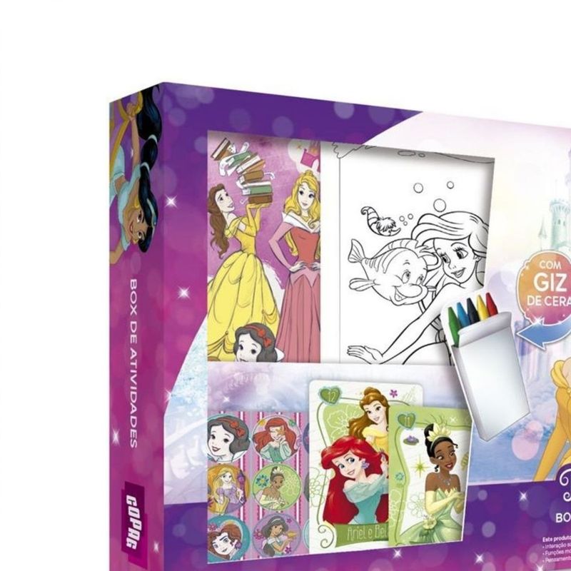 Box De Atividades Disney Princesas