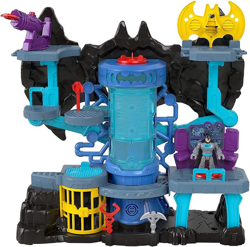 Imaginext-Liga-da-Justica-Batcaverna-Bat-Tech---Mattel