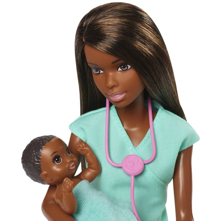 Dr barbie hot sale with babies