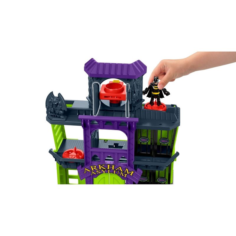 Imaginext-DC-Play-Set-Arkham---Mattel