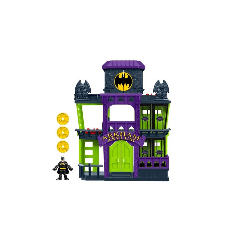 Imaginext-DC-Play-Set-Arkham---Mattel