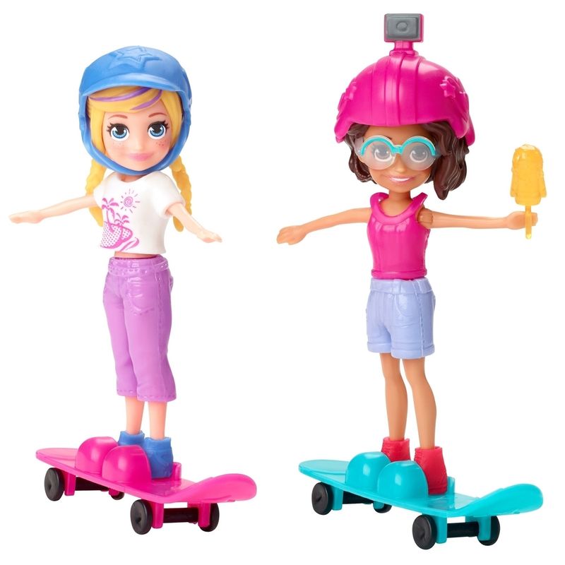 Polly-Pocket-Kit-Moda-Esportiva-Polly-e-Shani---Mattel