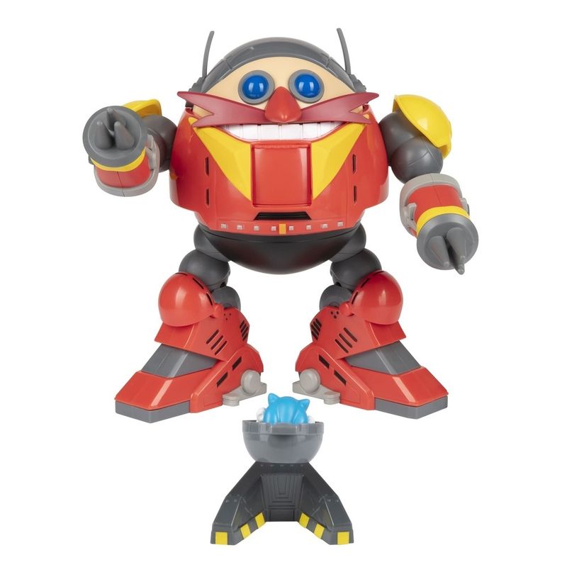 Boneco Colecionável Action Figure Robotnik- Sonic: O Filme 2 e