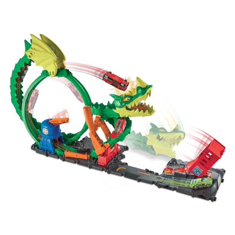 Pista Hot Wheels Playset Épica Ataque Do Dragão - Mattel - Vals