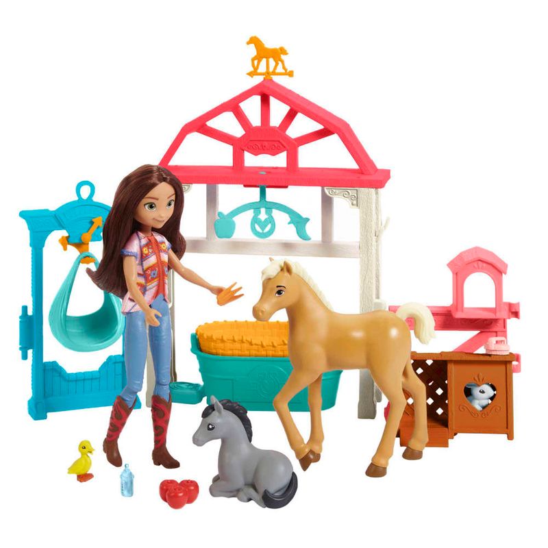 Playset-Bercario-do-Potro-do-Spirit-Lucky---Mattel