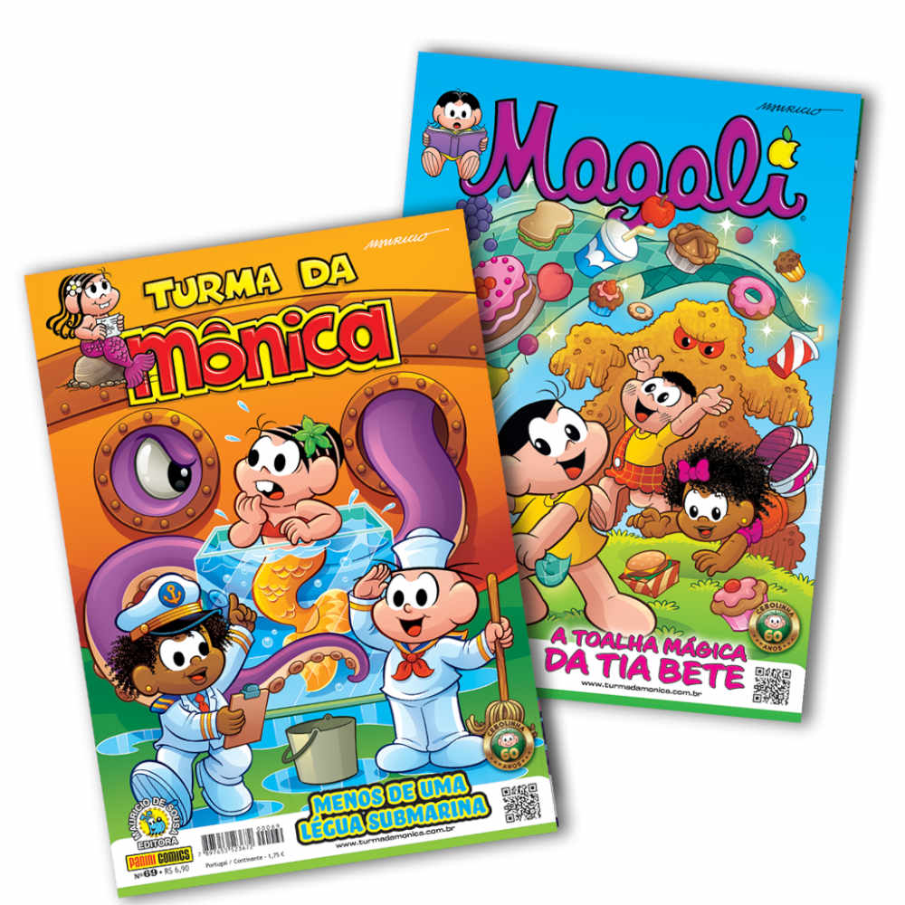 Kit Revistas Turma Da Mônica Magali Panini Loja Toymania 2304