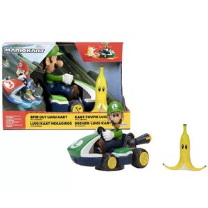 Super Mario Kart Spin Out Luigi Kart - Candide