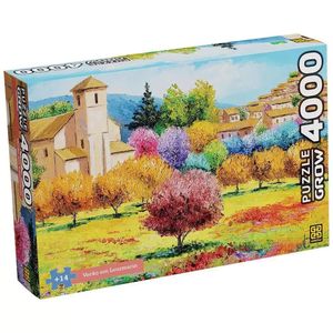 Puzzle Verão em Lourmarin 4000 Peças - Grow