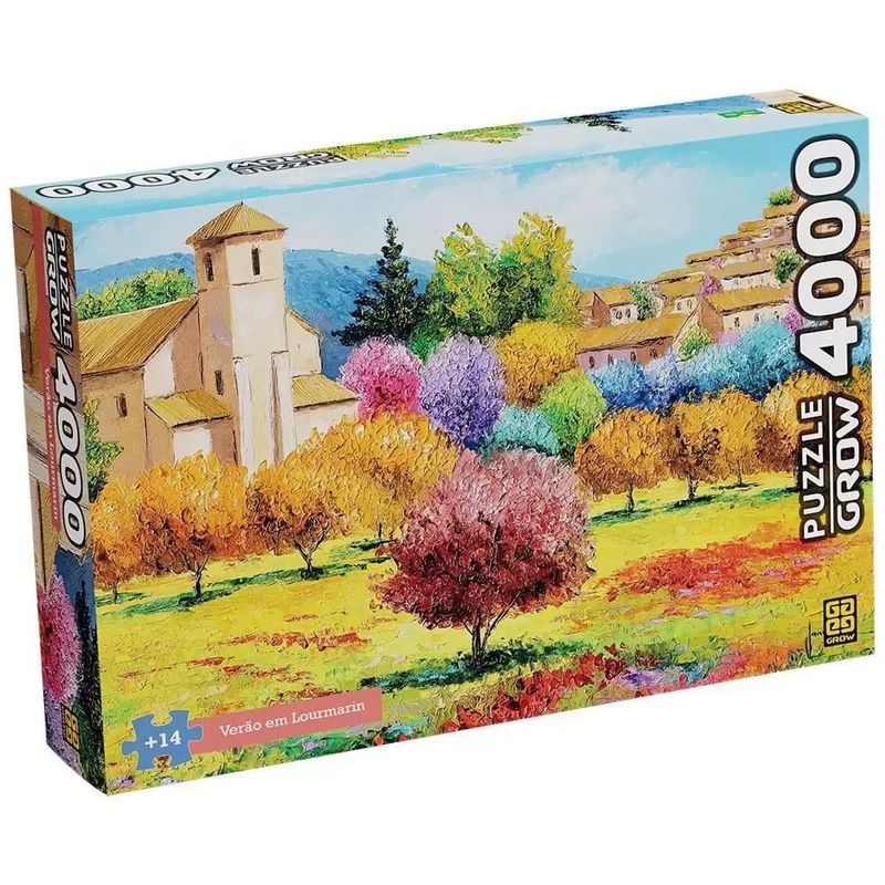 Puzzle-Verao-em-Lourmarin-4000-Pecas---Grow-