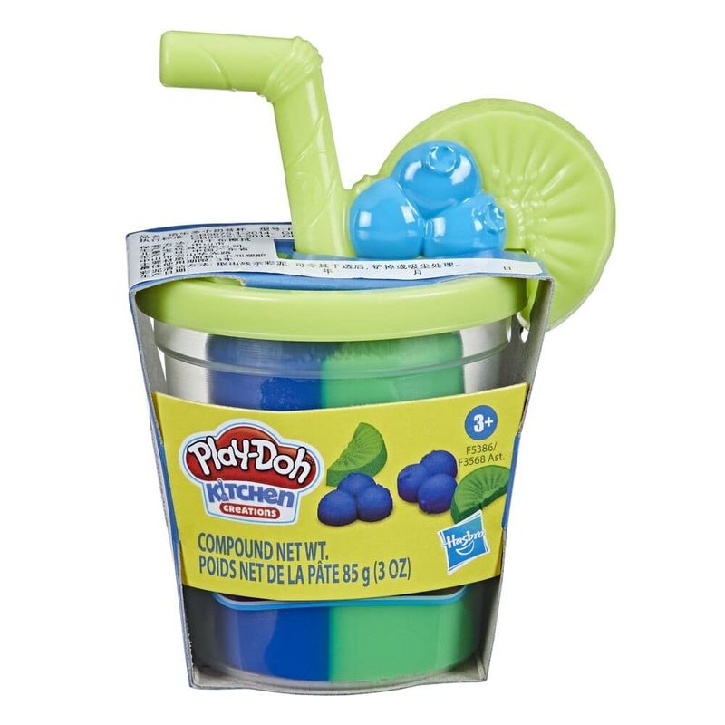 Play-Doh-Smoothie-de-Kiwi-com-Mirtilo---Hasbro