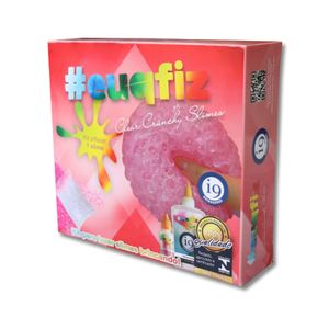 #EUQFIZ Slime Kit 1 Clear Crunchy Slime - I9 Brinquedos