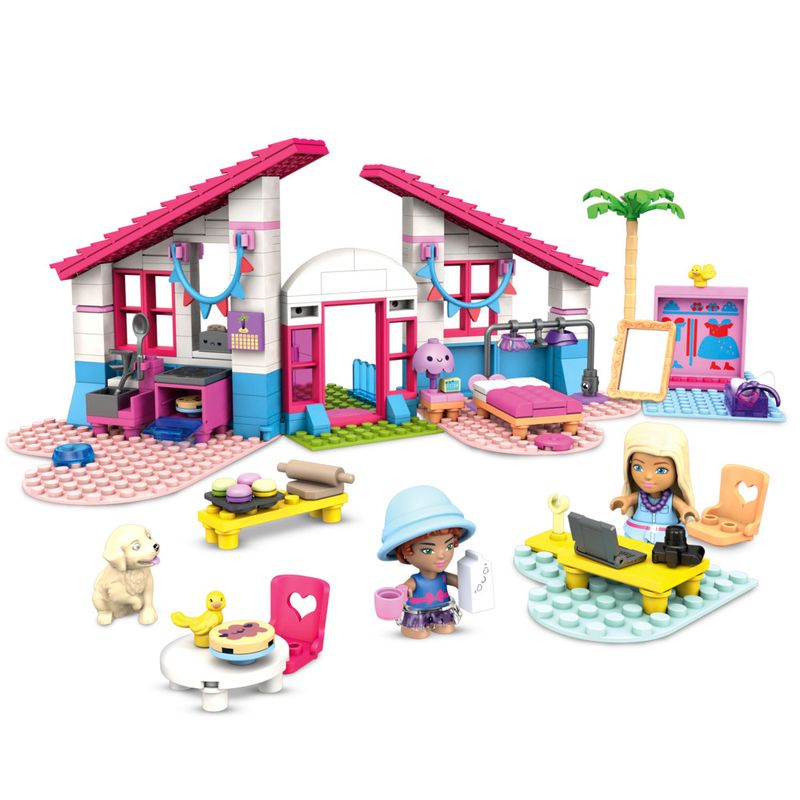 Mega Construx Barbie Jogo De Construção A Casa Dos Sonhos