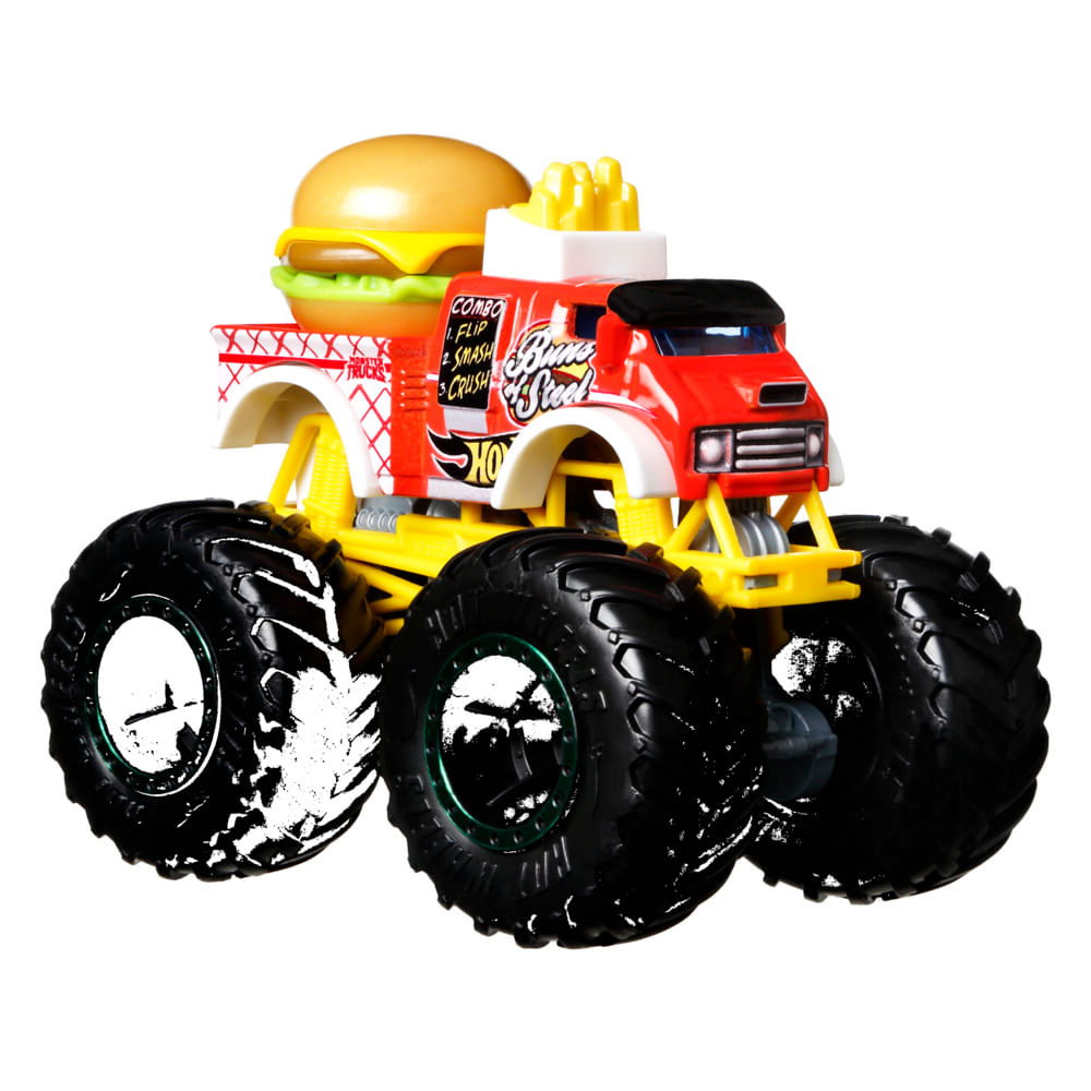 Hot Wheels Monster Trucks Hot Wheels 4 Vs Hot Wheels 1 - Mattel Toy Mania -  Loja ToyMania