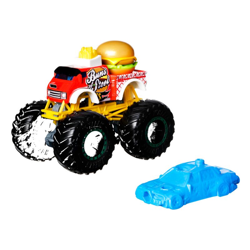 Hot Wheels Monster Trucks Hot Wheels 4 Vs Hot Wheels 1 - Mattel Toy Mania -  Loja ToyMania