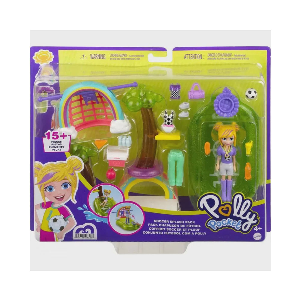 Boneca Polly Pocket Atividades Esportivas - Mattel - Loja ToyMania