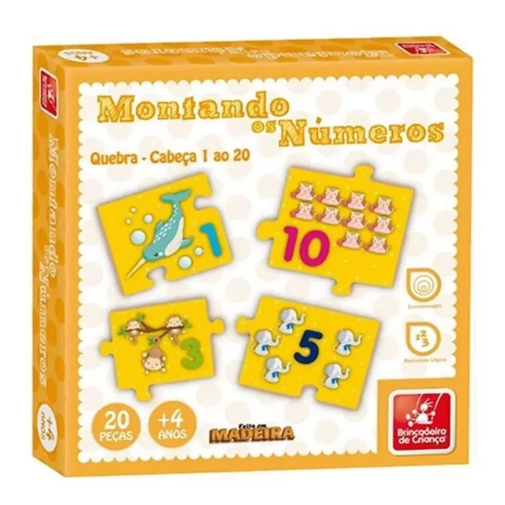 TOYANDONA 1 Conjunto Jogos De Números Cérebro Para Mulheres Aprendendo  Educacional Contando Matemática Quebra-cabeça De Números Brinquedos  Numéricos
