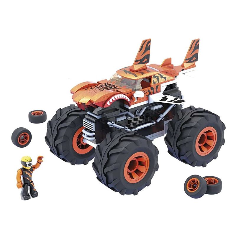 Mega-Construx-Hot-Wheels-Monster-Truck-Tiger-Shark---Mattel