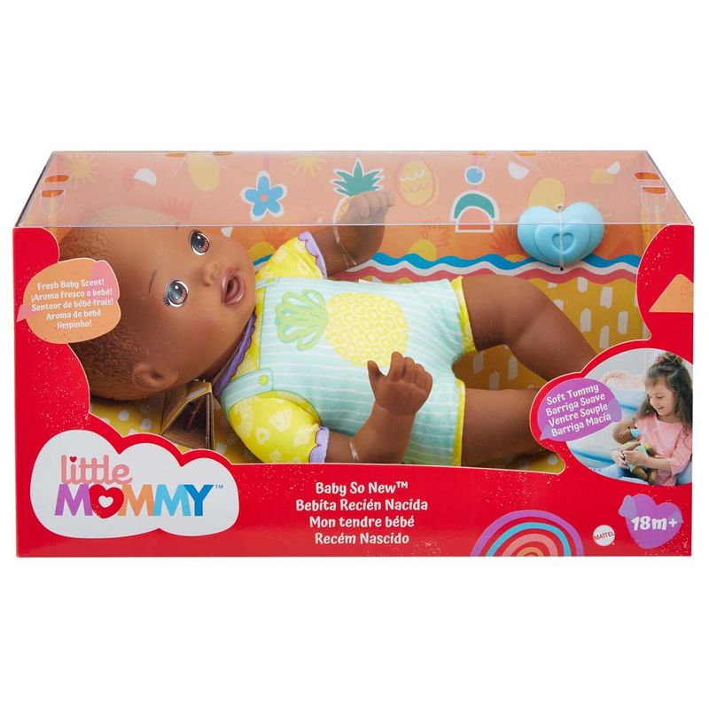 LittleMommyRecemNascidoComChupetaAbacaxiMattel