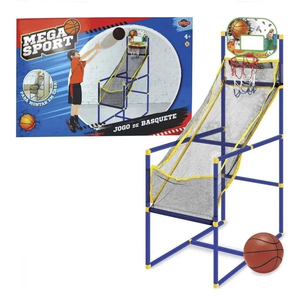 Imagem de um jogo de basquete