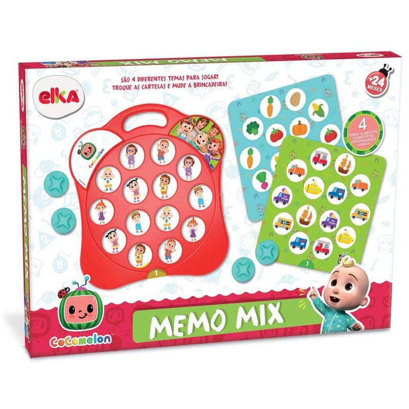 Jogo-da-Memoria-Memo-Mix-Cocomelon---Elka