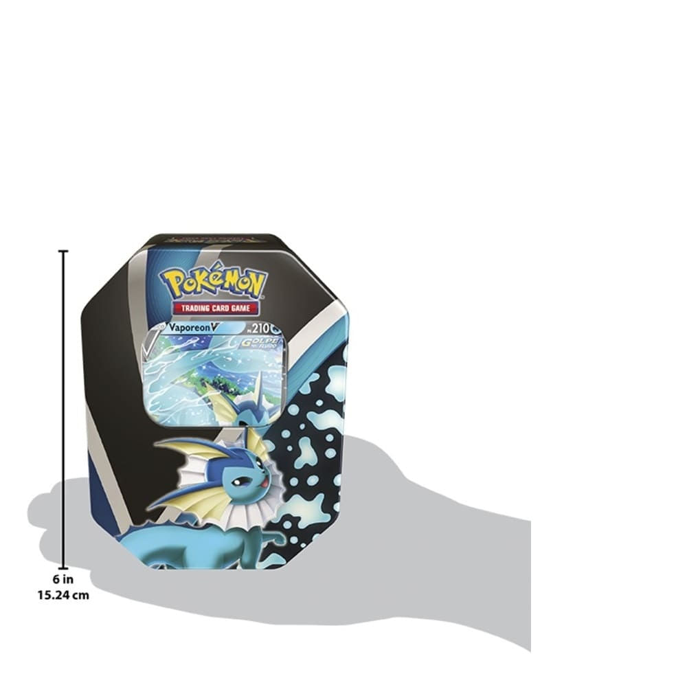 3 Latas Pokémon Evoluções de Eevee Flareon V Jolteon V Vaporeon V Copag  Cards Cartas em português : : Brinquedos e Jogos