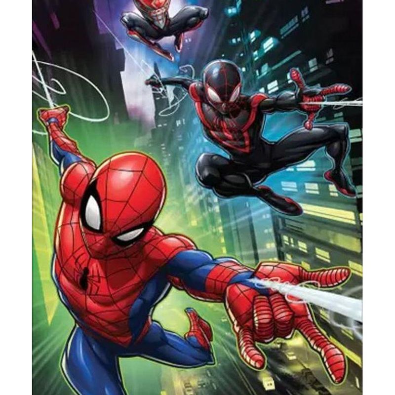 Quebra-Cabeca-Homem-Aranha-3D-200-Pecas---Multikids
