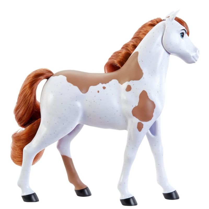 Spirit-Cavalo-Branco-com-Manchas-Marrom---Mattel