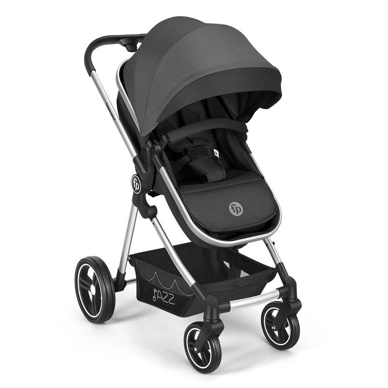 Carrinho-2-Em-1-Moises-Fisher-price-Jazz-Preto-Com-Cinza---Multikids