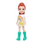 Polly-Pocket-Boneca-Basica-Vestido-Arco-Iris---Mattel