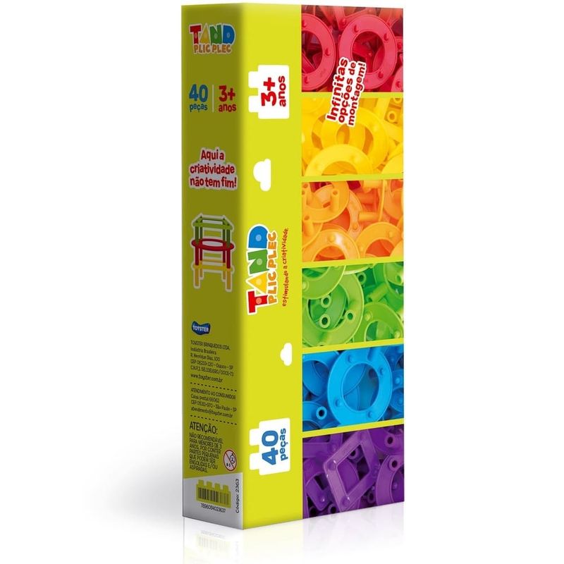 Blocos-de-Montar-Tand-Plic-Plec-40-Pecas---Toyster