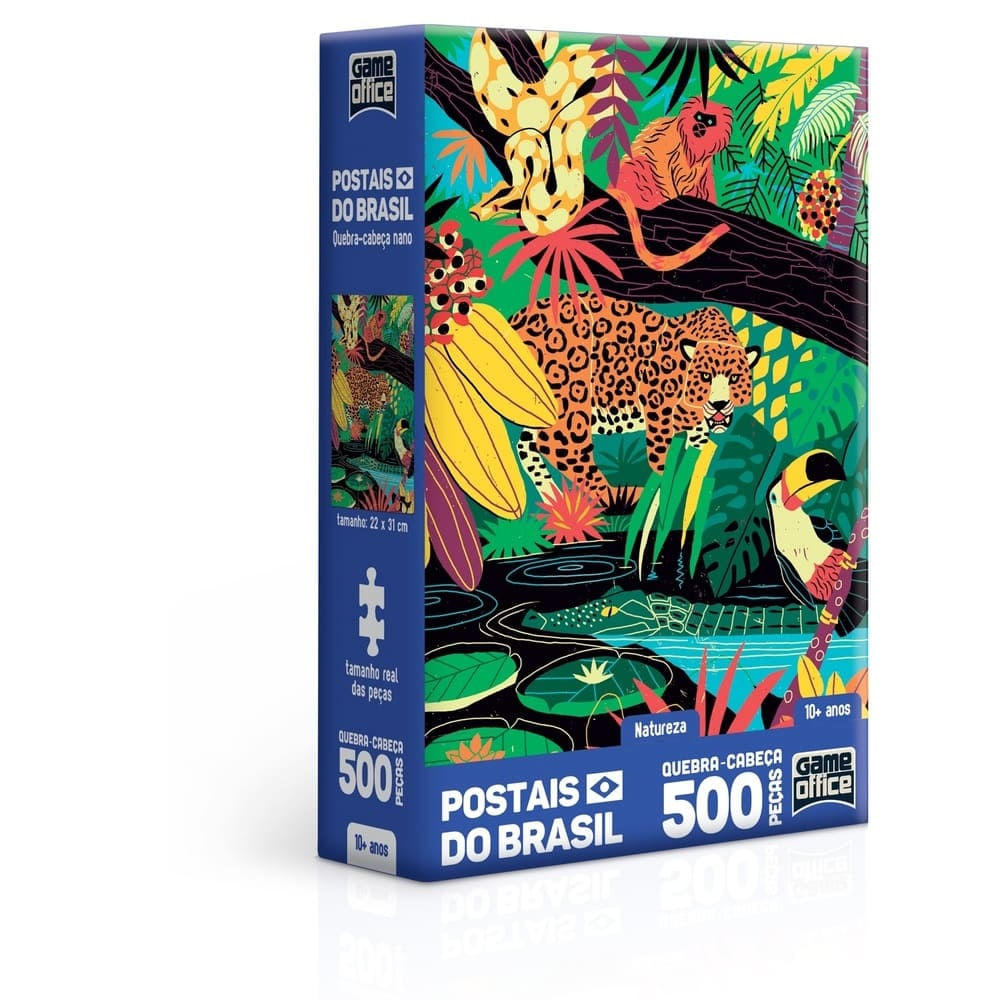 Quebra-Cabeças Borboletas 500 Peças - Toyster - Loja ToyMania