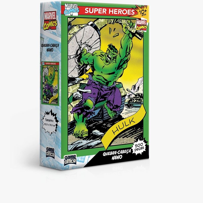 Quebra-Cabeca-Hulk-Nano-500-Pecas---Toyster