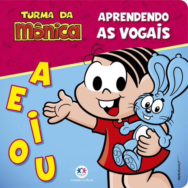 Turma-da-Monica-Vogais---Ciranda-Cultural